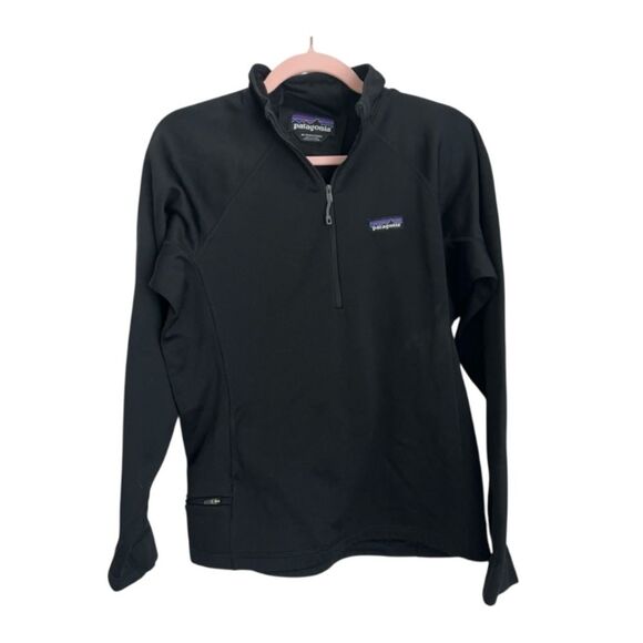 Patagonia Jackets & Blazers - Patagonia Quarter ZipJacket Sweater Black Medium